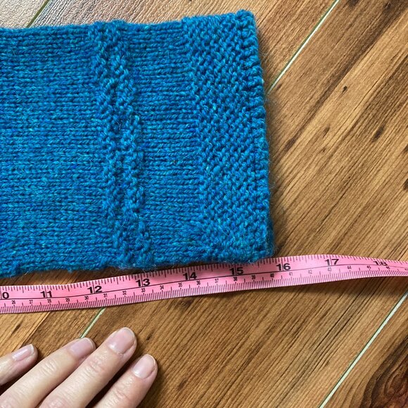 Gansey Blue Jay Sweater Hand knit Small - Picture 11 of 13